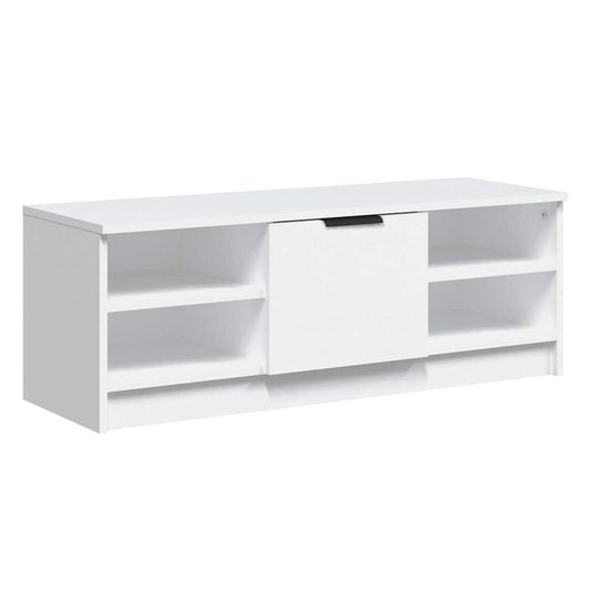 TV Cabinet White 102x35,5x36,5 cm Engineered Wood TV Cabinet White 102x35,5x36,5 cm Engineered Wood