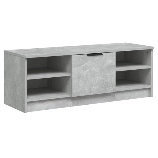 TV Cabinet Concrete Grey 102x35.5x36.5 cm Engineered Wood TV Cabinet Concrete Grey 102x35.5x36.5 cm Engineered Wood