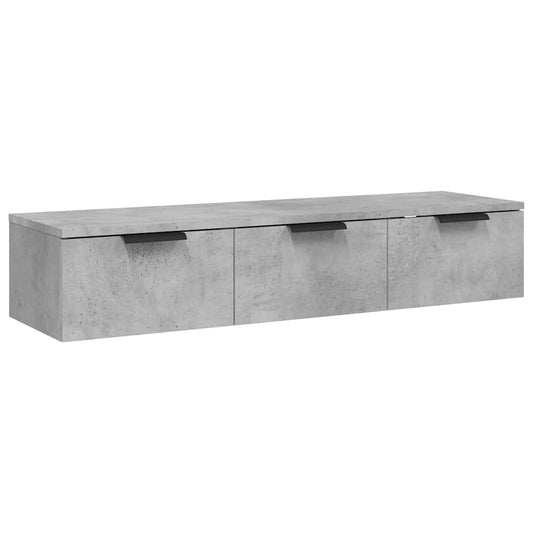 Wall Cabinet Concrete Grey 102x30x20 cm Engineered Wood Wall Cabinet Concrete Grey 102x30x20 cm Engineered Wood