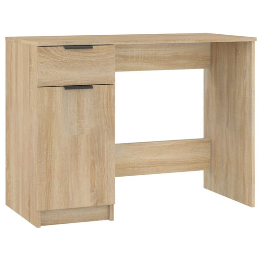 Desk Sonoma Oak 100x50x75 cm Engineered Wood Desk Sonoma Oak 100x50x75 cm Engineered Wood