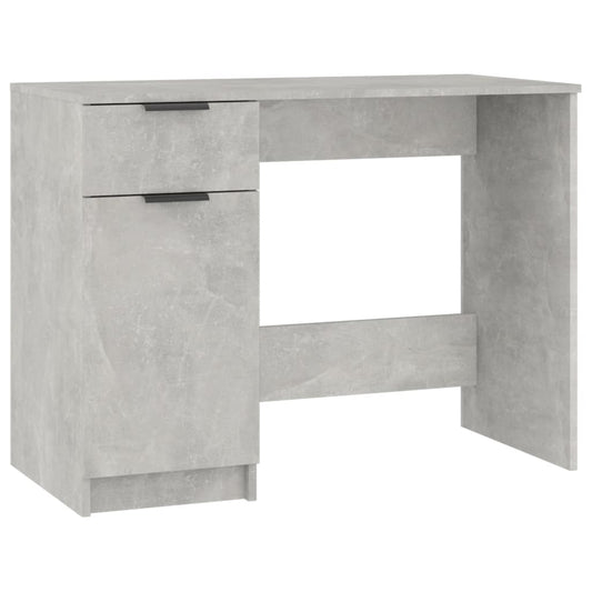 Desk Concrete Grey 100x50x75 cm Engineered Wood Desk Concrete Grey 100x50x75 cm Engineered Wood