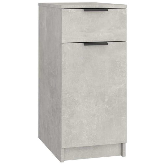 Desk Cabinet Concrete Grey 33,5x50x75 cm Engineered Wood Desk Cabinet Concrete Grey 33,5x50x75 cm Engineered Wood