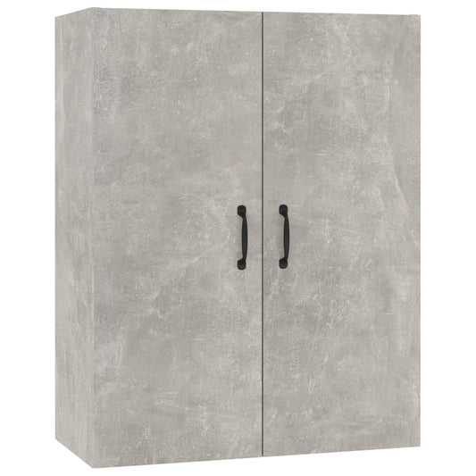 Hanging Cabinet Concrete Grey 69,5x34x90 cm Engineered Wood Hanging Cabinet Concrete Grey 69,5x34x90 cm Engineered Wood