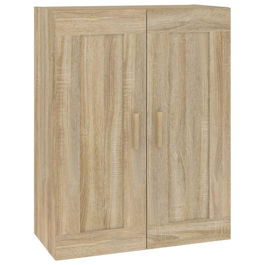 Wall Cabinet Sonoma Oak 69.5x32.5x90 cm Engineered Wood Wall Cabinet Sonoma Oak 69.5x32.5x90 cm Engineered Wood