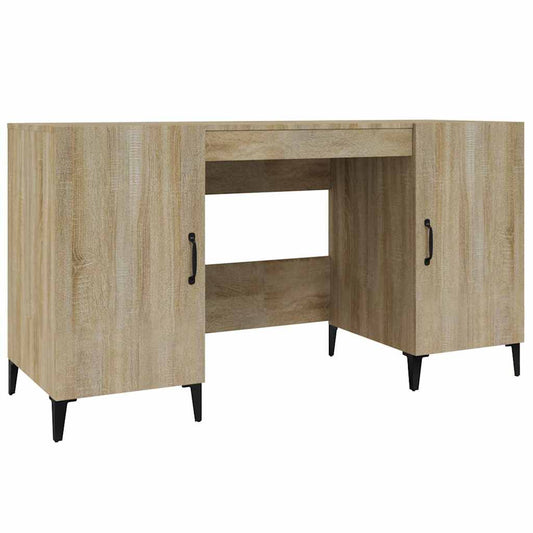 812774 vidaXL Desk Sonoma Oak 140x50x75 cm Engineered Wood 812774 vidaXL Desk Sonoma Oak 140x50x75 cm Engineered Wood