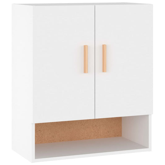 Wall Cabinet White 60x31x70 cm Engineered Wood Wall Cabinet White 60x31x70 cm Engineered Wood