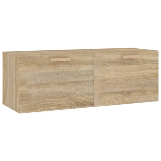Wall Cabinet Sonoma Oak 100x36.5x35 cm Engineered Wood Wall Cabinet Sonoma Oak 100x36.5x35 cm Engineered Wood