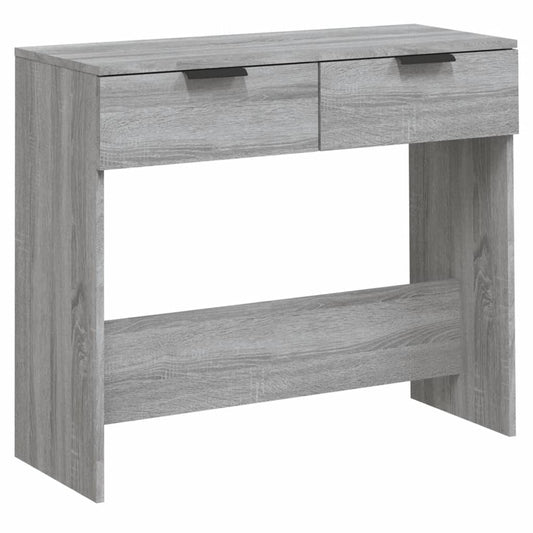 Console Table Grey Sonoma 90x36x75 cm Engineered Wood Console Table Grey Sonoma 90x36x75 cm Engineered Wood
