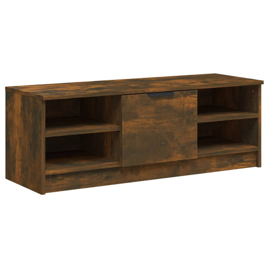 TV Cabinet Smoked Oak 102x35.5x36.5 cm Engineered Wood TV Cabinet Smoked Oak 102x35.5x36.5 cm Engineered Wood