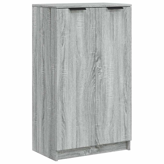 Shoe Cabinet Grey Sonoma 59x35x100 cm Engineered Wood Shoe Cabinet Grey Sonoma 59x35x100 cm Engineered Wood