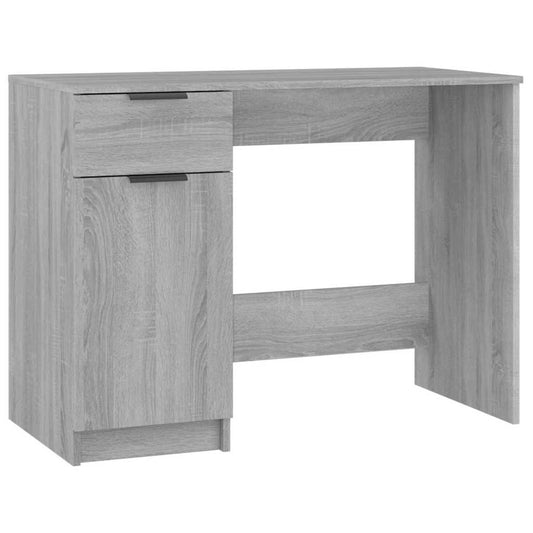 Desk Grey Sonoma 100x50x75 cm Engineered Wood Desk Grey Sonoma 100x50x75 cm Engineered Wood