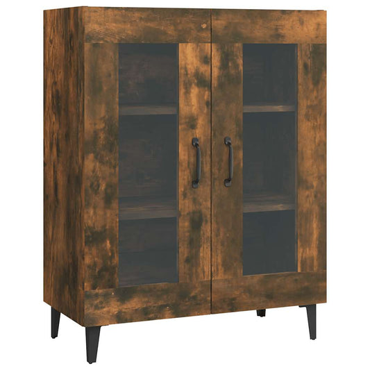 Sideboard Smoked Oak 69.5x34x90 cm Engineered Wood Sideboard Smoked Oak 69.5x34x90 cm Engineered Wood