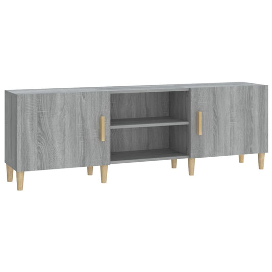 TV Cabinet Grey Sonoma 150x30x50 cm Engineered Wood TV Cabinet Grey Sonoma 150x30x50 cm Engineered Wood