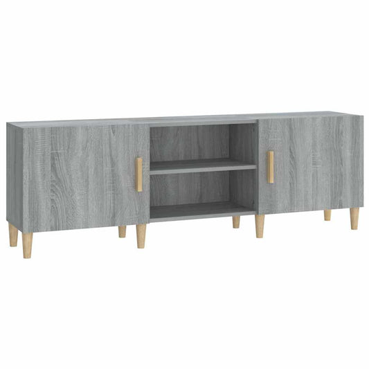 817502 vidaXL TV Cabinet Grey Sonoma 150x30x50 cm Engineered Wood 817502 vidaXL TV Cabinet Grey Sonoma 150x30x50 cm Engineered Wood