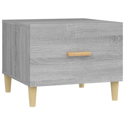 Coffee Table Grey Sonoma 50x50x40 cm Engineered Wood Coffee Table Grey Sonoma 50x50x40 cm Engineered Wood