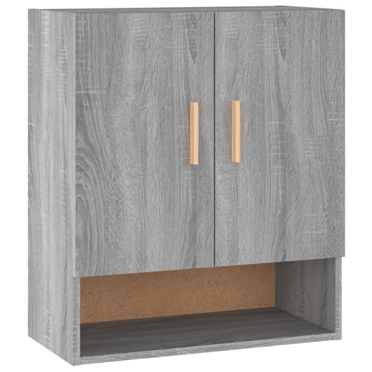 Wall Cabinet Grey Sonoma 60x31x70 cm Engineered Wood Wall Cabinet Grey Sonoma 60x31x70 cm Engineered Wood