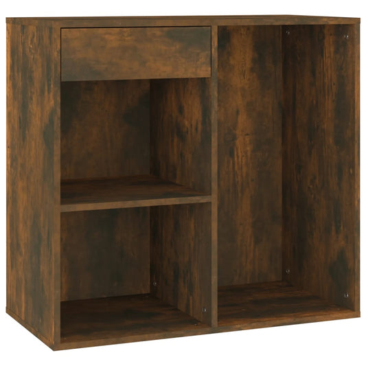 Cosmetic Cabinet Smoked Oak 80x40x75 cm Engineered Wood Cosmetic Cabinet Smoked Oak 80x40x75 cm Engineered Wood