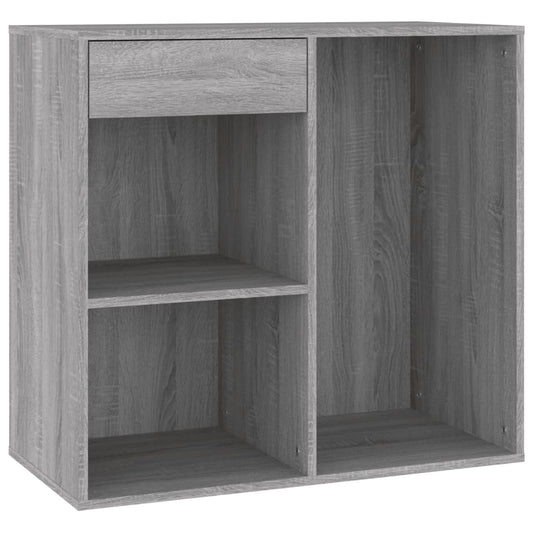 Cosmetic Cabinet Grey Sonoma 80x40x75 cm Engineered Wood Cosmetic Cabinet Grey Sonoma 80x40x75 cm Engineered Wood