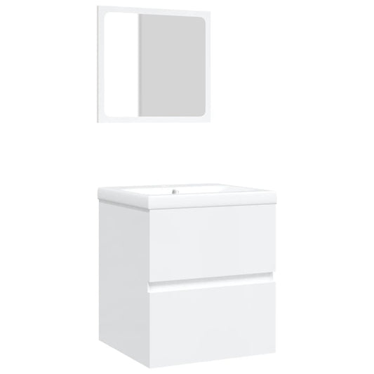 Bathroom Sink Cabinet with Basin and Mirror White Bathroom Sink Cabinet with Basin and Mirror White