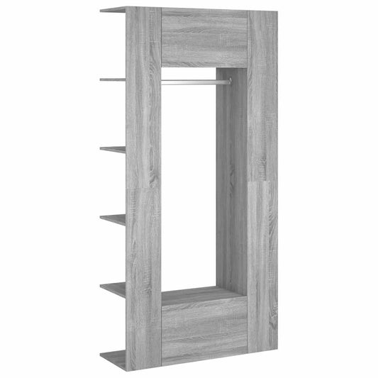 Hallway Cabinets 2 pcs Grey Sonoma Engineered Wood Hallway Cabinets 2 pcs Grey Sonoma Engineered Wood