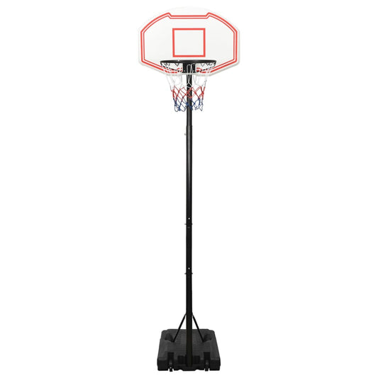 Basketball Stand White 282-352 cm Polyethene Basketball Stand White 282-352 cm Polyethene