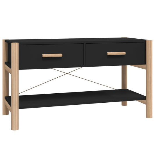 TV Cabinet Black 82x38x45 cm Engineered Wood TV Cabinet Black 82x38x45 cm Engineered Wood