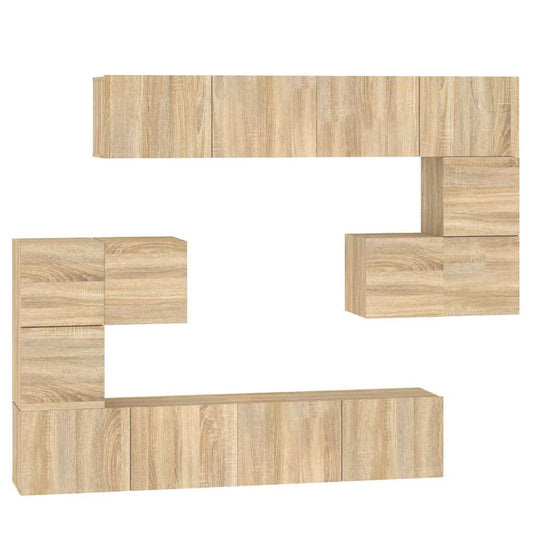 Wall-mounted TV Cabinet Sonoma Oak Engineered Wood Wall-mounted TV Cabinet Sonoma Oak Engineered Wood