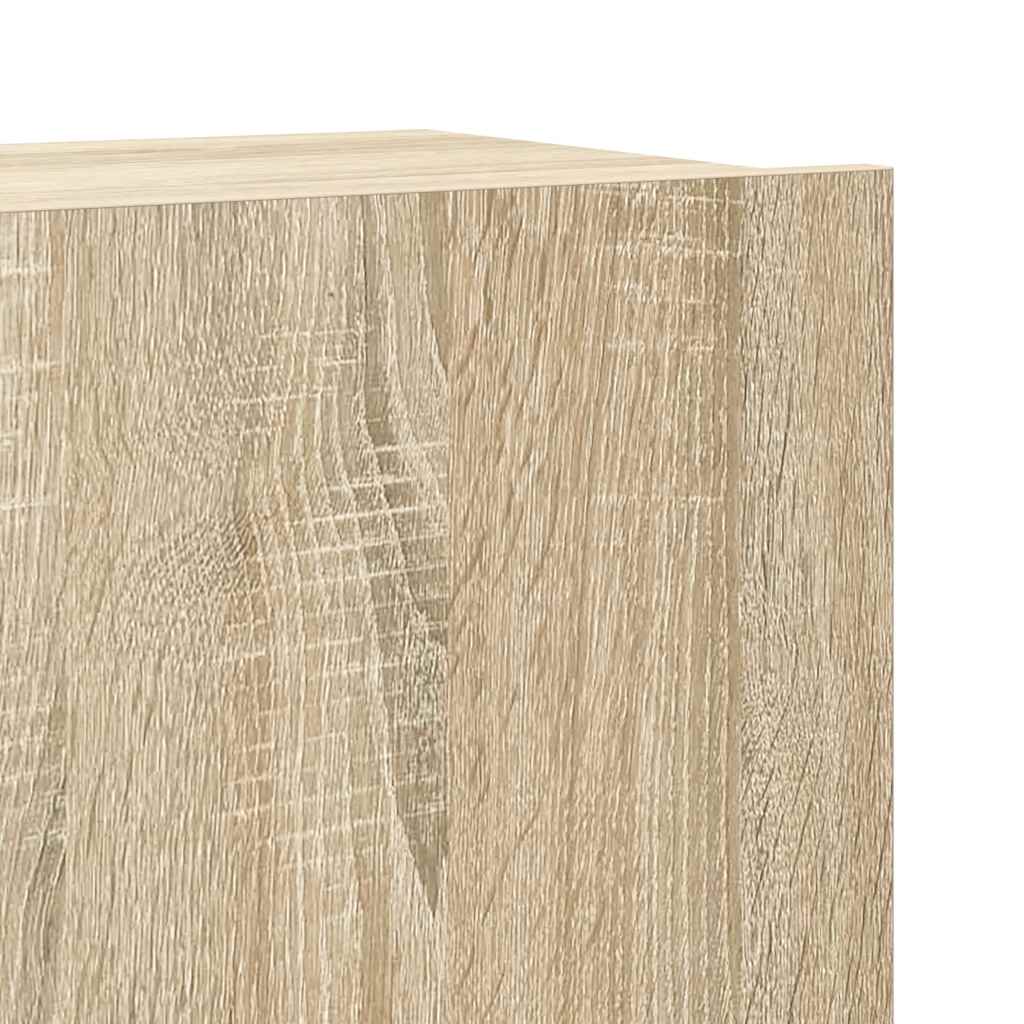 4 Piece TV Cabinet Set Sonoma Oak Engineered Wood