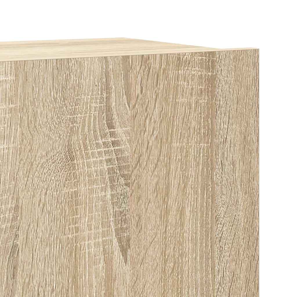 4 Piece TV Cabinet Set Sonoma Oak Engineered Wood