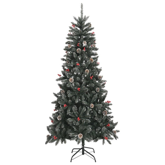 Artificial Christmas Tree with Stand Green 240 cm PVC Artificial Christmas Tree with Stand Green 240 cm PVC