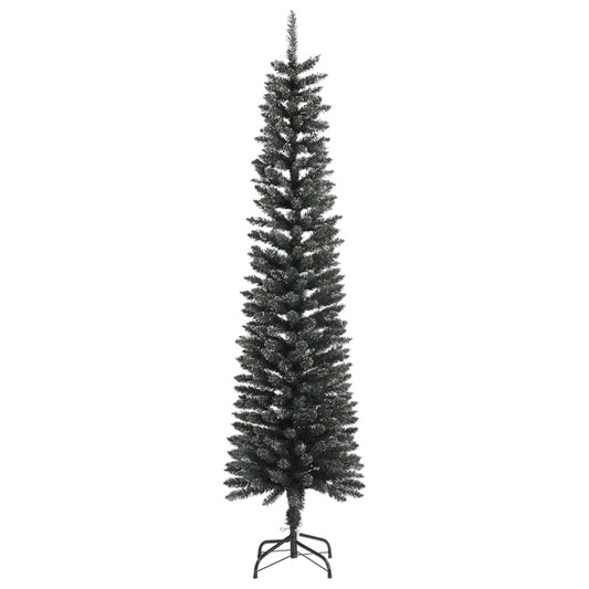 Artificial Slim Christmas Tree with Stand Green 210 cm PVC Artificial Slim Christmas Tree with Stand Green 210 cm PVC