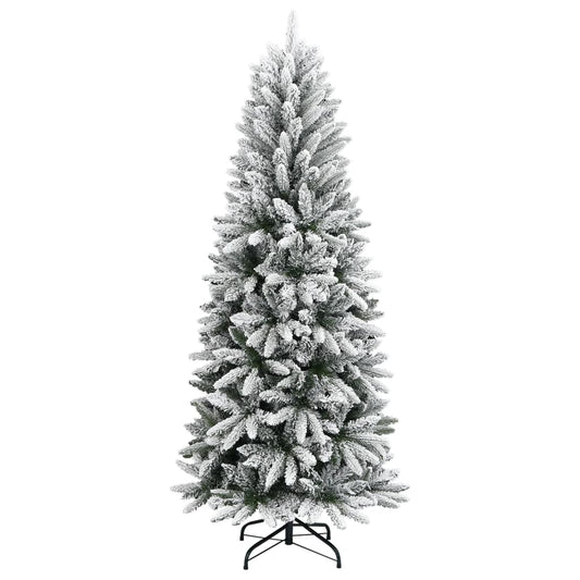 Artificial Christmas Tree with Flocked Snow 180 cm PVC&PE Artificial Christmas Tree with Flocked Snow 180 cm PVC&PE