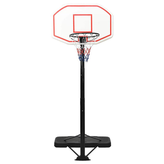 Basketball Stand White 258-363 cm Polyethene Basketball Stand White 258-363 cm Polyethene