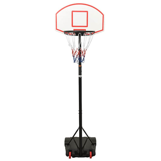 Basketball Stand White 216-250 cm Polyethene Basketball Stand White 216-250 cm Polyethene