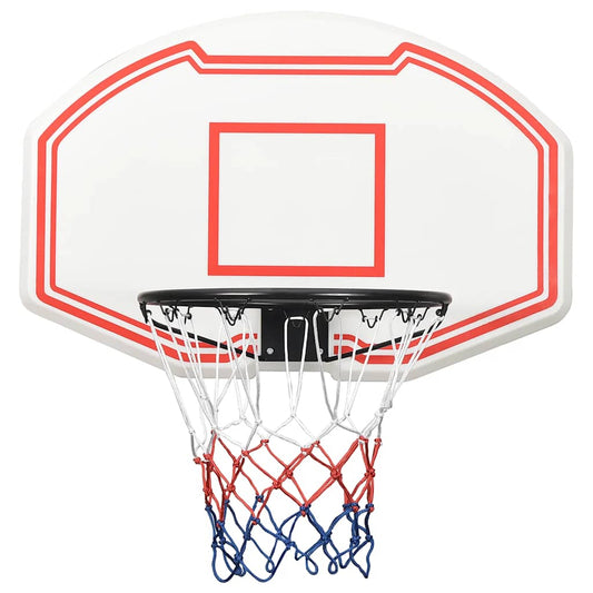 Basketball Backboard White 90x60x2 cm Polyethene Basketball Backboard White 90x60x2 cm Polyethene