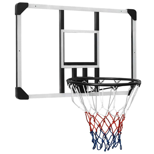 Basketball Backboard Transparent 90x60x2.5 cm Polycarbonate Basketball Backboard Transparent 90x60x2.5 cm Polycarbonate