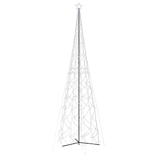 Christmas Cone Tree Cold White 3000 LEDs 230x800 cm Christmas Cone Tree Cold White 3000 LEDs 230x800 cm