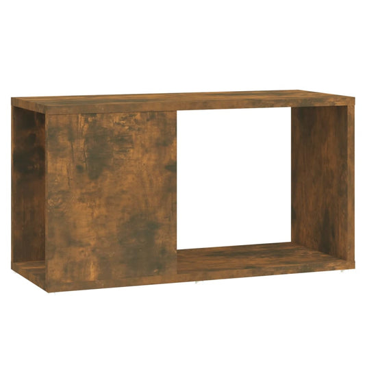 TV Cabinet Smoked Oak 60x24x32cm Engineered Wood TV Cabinet Smoked Oak 60x24x32cm Engineered Wood