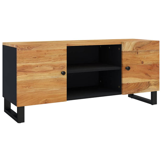 TV Cabinet 105x33x46cm Solid Wood Acacia TV Cabinet 105x33x46cm Solid Wood Acacia