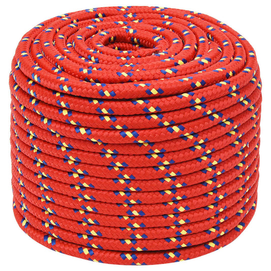 Boat Rope Red 12 mm 25 m Polypropylene Boat Rope Red 12 mm 25 m Polypropylene