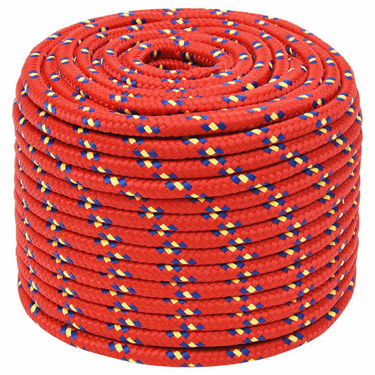 Boat Rope Red 14 mm 100 m Polypropylene Boat Rope Red 14 mm 100 m Polypropylene