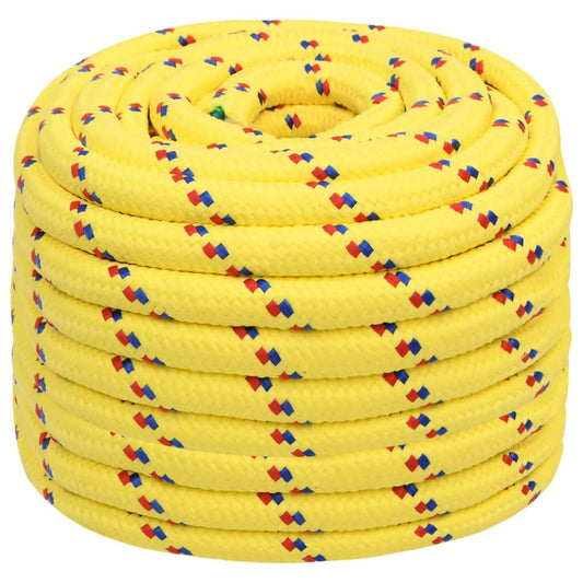 Boat Rope Yellow 20 mm 50 m Polypropylene Boat Rope Yellow 20 mm 50 m Polypropylene