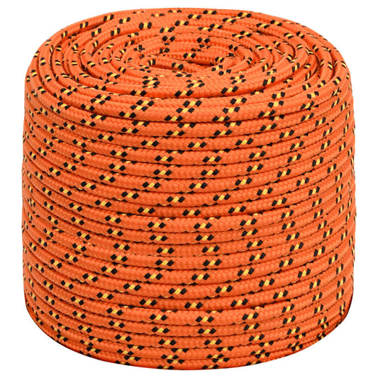 Boat Rope Orange 10 mm 100 m Polypropylene Boat Rope Orange 10 mm 100 m Polypropylene