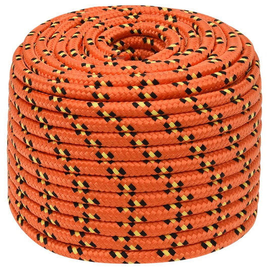 Boat Rope Orange 12 mm 25 m Polypropylene Boat Rope Orange 12 mm 25 m Polypropylene