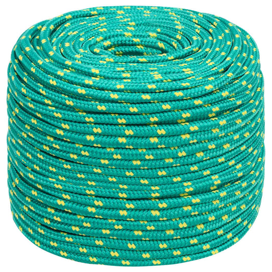 Boat Rope Green 8 mm 50 m Polypropylene Boat Rope Green 8 mm 50 m Polypropylene