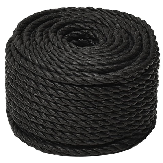 Work Rope Black 10 mm 100 m Polypropylene Work Rope Black 10 mm 100 m Polypropylene