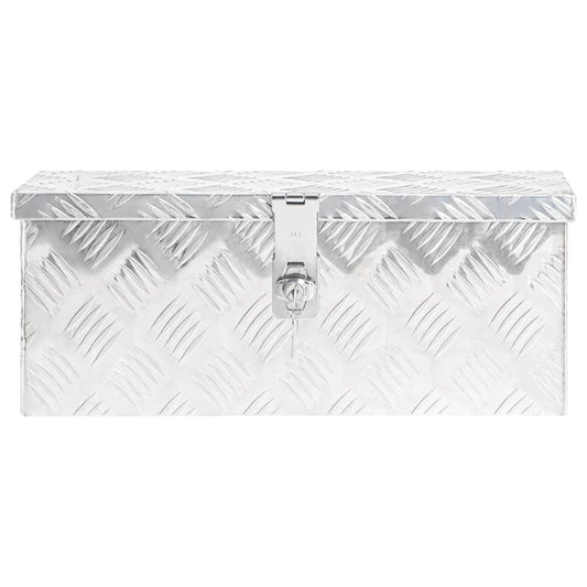Storage Box Silver 50x15x20.5 Aluminium Storage Box Silver 50x15x20.5 Aluminium