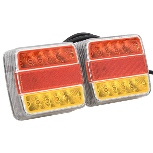 Trailer Lights 2 pcs Red 10.5x7.5x10 cm 12V LED Bulb Trailer Lights 2 pcs Red 10.5x7.5x10 cm 12V LED Bulb