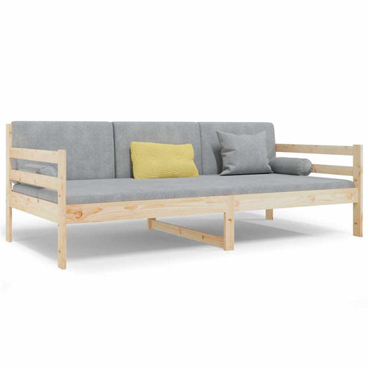 Day Bed without Mattress 90x190cm Solid Wood Pine Day Bed without Mattress 90x190cm Solid Wood Pine