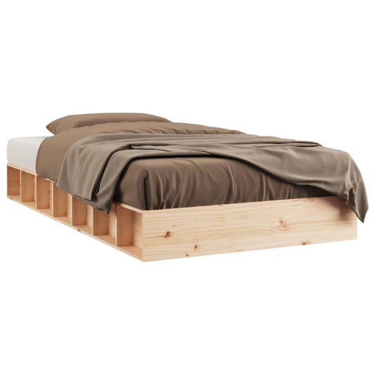 Bed Frame without Mattress 90x200 cm Solid Wood Bed Frame without Mattress 90x200 cm Solid Wood